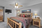 Black Bear Lodge, Master Bedroom 6 Smart TV